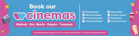 waltermart tanauan cinema|WM Cinema Booking .